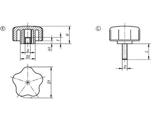 Ручка K0279.4005 Kipp