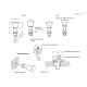 Штифт стопорный GN 8170-6-C-FH-H ELESA+GANTER