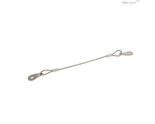 Удерживающий трос GN 111.2-150-C-BL ELESA+GANTER