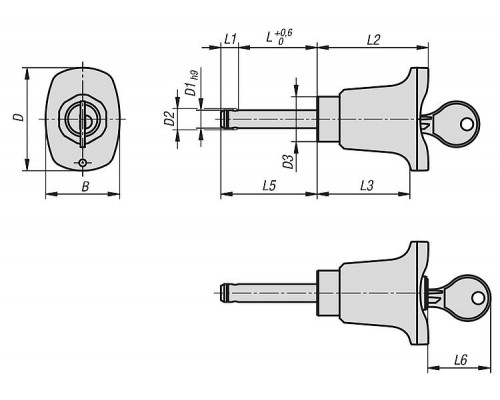 Пальцы K1804.00844616040 Kipp