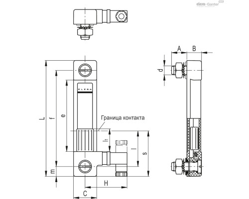 Индикатор HCV.76-E-NO-M10 (11051) ELESA+GANTER