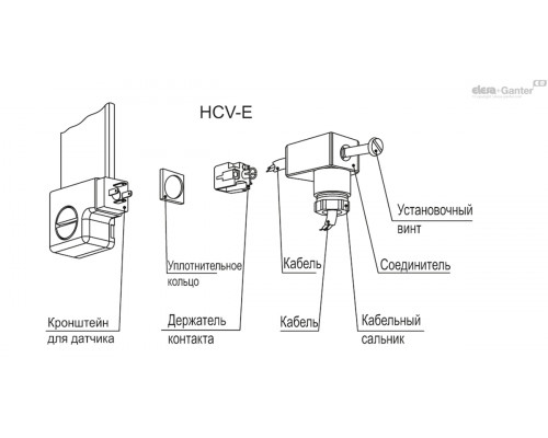 Индикатор HCV.76-E-NO-M10 (11051) ELESA+GANTER
