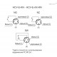 Индикатор HCV.76-E-NO-M10 (11051) ELESA+GANTER