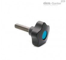 Лепестковая поворотная ручка VCT.63-SST-p-M12x30-C5 (70042-C5) ELESA+GANTER