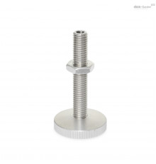 Регулируемая опора GN 339-29-M6-30-KR-NI ELESA+GANTER