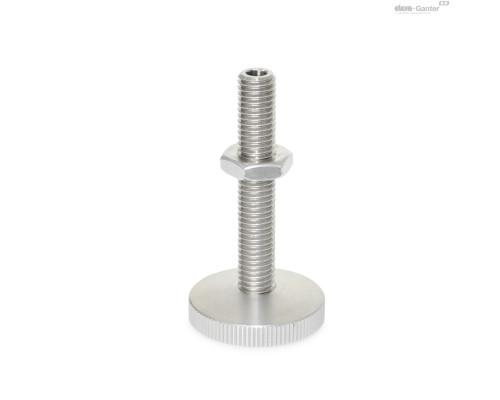 Регулируемая опора GN 339-29-M6-30-KS-NI ELESA+GANTER