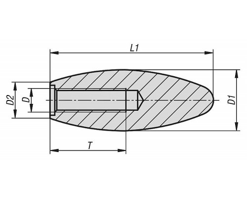 Рукоятка K1222.060 Kipp