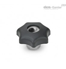 Быстросъёмная лепестковая ручка GN 6336.3-40-M8-NI ELESA+GANTER