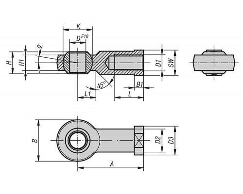 Головки K1466.106 Kipp