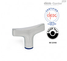 Т-образная ручка GN 5064-100-M10-PL-H ELESA+GANTER