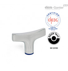 Т-образная ручка GN 5064-100-M10-PL-H ELESA+GANTER