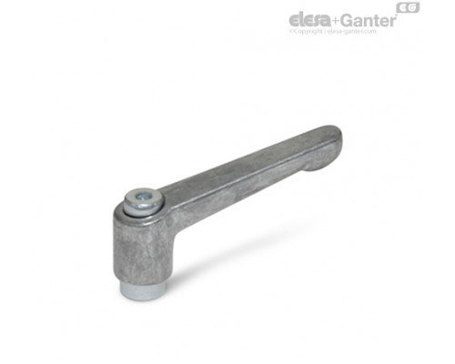 Регулируемая ручка рычажного типа GN 300.2-78-M8-RH ELESA+GANTER