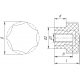 Ручка BKB701017 EMES