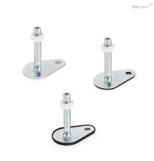 Регулируемая опора GN 42-80-M24-125-A3-UK ELESA+GANTER