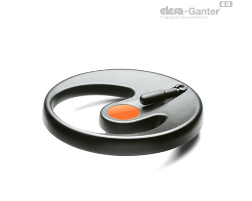 Маховик с одной спицей EMW.350+IR-A-20-C2 (204711-C2) ELESA+GANTER