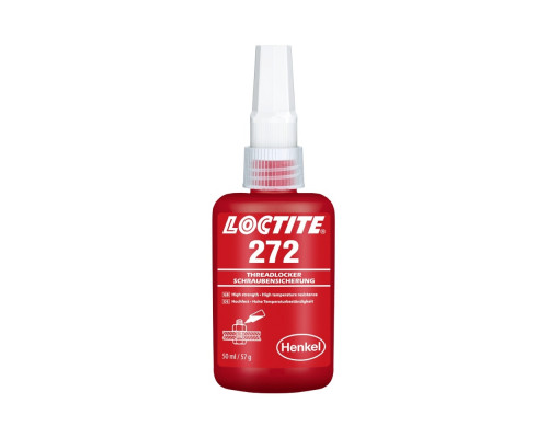 Резьбовой фиксатор высокой прочности, высокотемпературный LOCTITE 272 50ML Резьбовой фиксатор высокой прочности, высокотемпературный LOCTITE 272 50ML