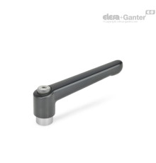Регулируемая ручка рычажного типа GN 300.1-92-B12-SZ ELESA+GANTER