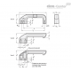 П-образная ручка GN 559-162-B-SR ELESA+GANTER