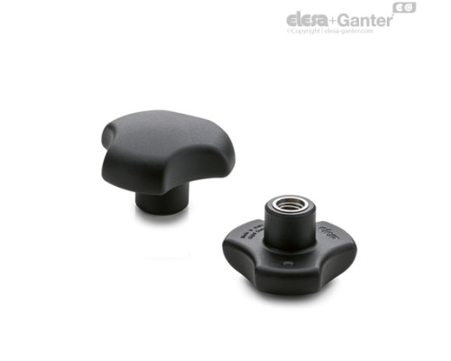 Ручка цельнолитая VTT.40-SST-M6 (167345) ELESA+GANTER