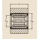 Линейный подшипник в сборе с корпусом SKF LUHR 20-2LS
