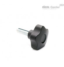 Лепестковая поворотная ручка VCT.25 p-M4x6-C9 (69816-C9) ELESA+GANTER