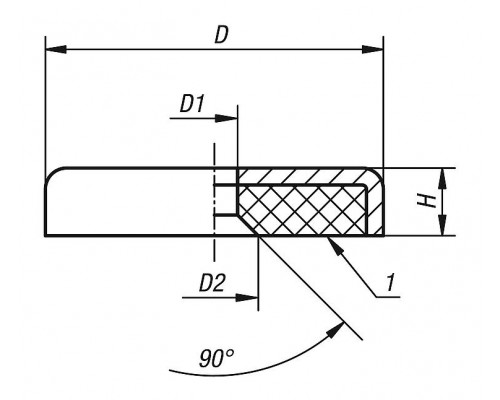 Магнит K0555.03 Kipp