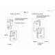 Петля CFMY.60-NL-T-S-90 (425998) ELESA+GANTER