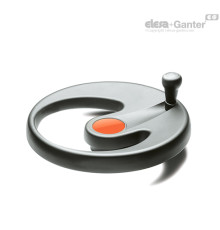 Маховик с одной спицей EMW.350+IEL-A-20-C2 (204611-C2) ELESA+GANTER