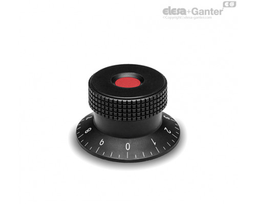 Ручка управления MBR.50 B-8+FGSP-C6 (34857-C6) ELESA+GANTER