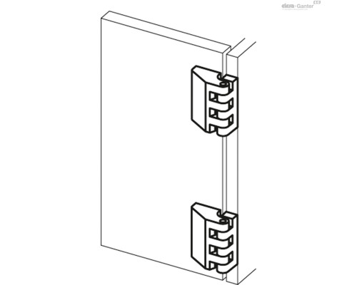 Петля CFD.48 CH-5-p-M5x17 (422961) ELESA+GANTER