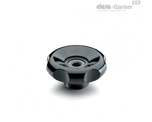 Лепестковая поворотная ручка VL.640/60 FP-A-M10 (174241) ELESA+GANTER