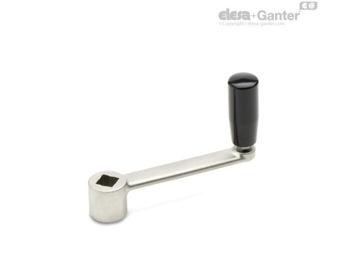 Кривошипная рукоятка из нержавеющей стали GN 269-200-V19 ELESA+GANTER Кривошипная рукоятка из нержавеющей стали GN 269-200-V19 ELESA+GANTER