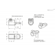 Держатель GN 276.4-B20-B30-2-SW ELESA+GANTER