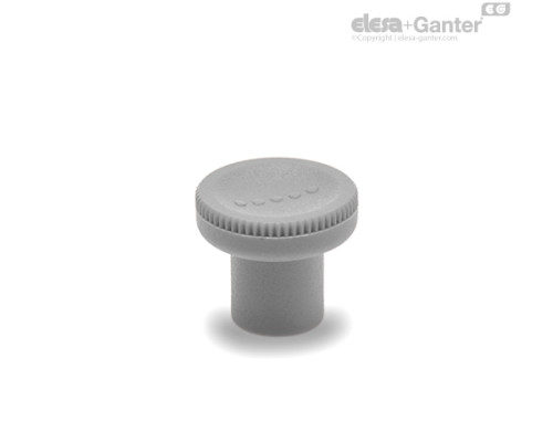 Ручка с накаткой EKK.16 B-M3-C3 (242081-C3) ELESA+GANTER