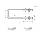П-образный болт GN 951.2-M10-46-179-NI ELESA+GANTER
