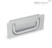 Складная ручка GN 425.8-100-CR-SR-A ELESA+GANTER