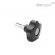 Лепестковая поворотная ручка VCT.40 p-M8x55-C3 (69919-C3) ELESA+GANTER