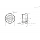 Воздухопроницаемая мембрана GN 7404-NI-G1/2-1.2 ELESA+GANTER