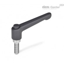 Регулируемая ручка рычажного типа GN 303.1-30-M3-6-SW-S ELESA+GANTER