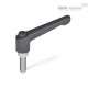 Регулируемая ручка рычажного типа GN 303.1-30-M3-10-SW-S ELESA+GANTER