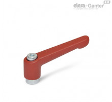 Регулируемая ручка рычажного типа GN 300.2-63-M8-RS ELESA+GANTER