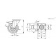 Колёсико RE.E3-100-SBF-N (450106) ELESA+GANTER
