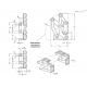 Петля GN 7237-NI-60-L-MT ELESA+GANTER
