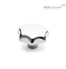 Лепестковая ручка DIN 6336-AL-50-M8-D-* ELESA+GANTER