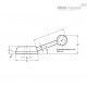 Рычаг управления GN 211-80-K20 ELESA+GANTER