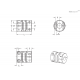 Муфта GN 2246-12-B4-5-NI ELESA+GANTER