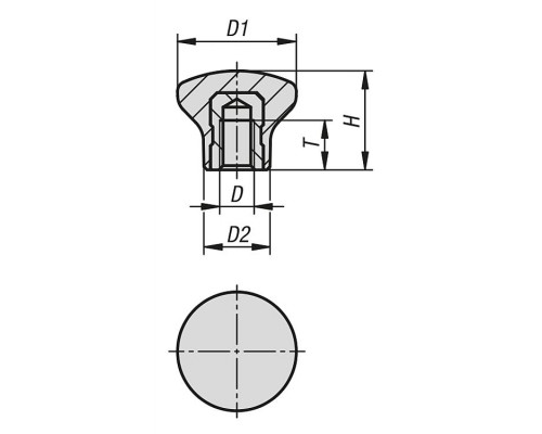 Ручка K1288.13308 Kipp