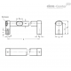 Трубчатая ручка GN 334-36-300-SW ELESA+GANTER