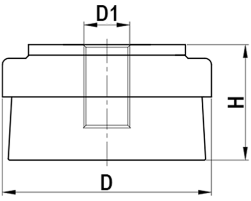 Виброопора MDA8010B EMES