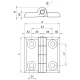 Петли PM75X65 EMES
